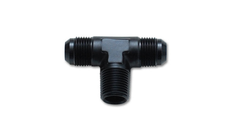 Vibrant 10461 FITS: -4AN x 1/8in NPT Flare to Pipe Tee Adapter Fitting Aluminum Fittings