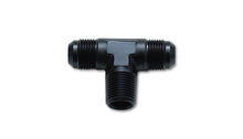 Load image into Gallery viewer, Vibrant 10461 FITS: -4AN x 1/8in NPT Flare to Pipe Tee Adapter Fitting Aluminum Fittings
