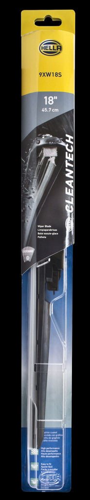 Hella LA358054181 FITS: Clean Tech Wiper Blade 18in Single Exterior Trim