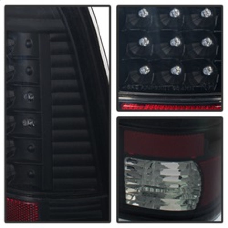 SPYDER 9027642 FITS:xTune Ford F250/350/450/550 Super Duty 99-07 LED Tail Lights Black Smoke ALT-JH-FF15097-LED-BKSM Tail Lights