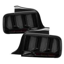 SPYDER 5086709 FITS: 05-09 Ford Mustang (White Light Bar) LED Tail Lights Smoke ALT-YD-FM05V3-LED-SM Tail Lights