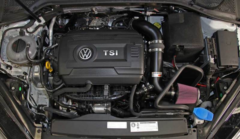 K&N Engineering 69-9506TTK FITS:K&N 2015 Volkswagen Golf / GTI 1.8L L4 F/I Typhoon Performance Intake Performance kit Cold Air Intakes