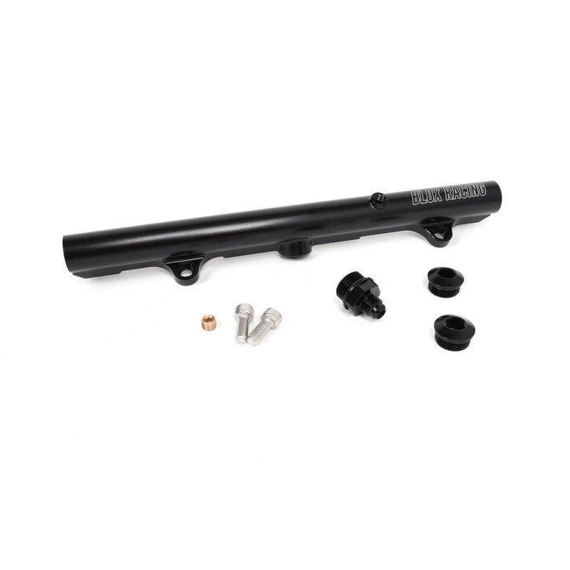 BLOX Racing BXFU-00700-BK FITS: Honda K-Series Xtreme Aluminum Fuel Rail Black Fuel