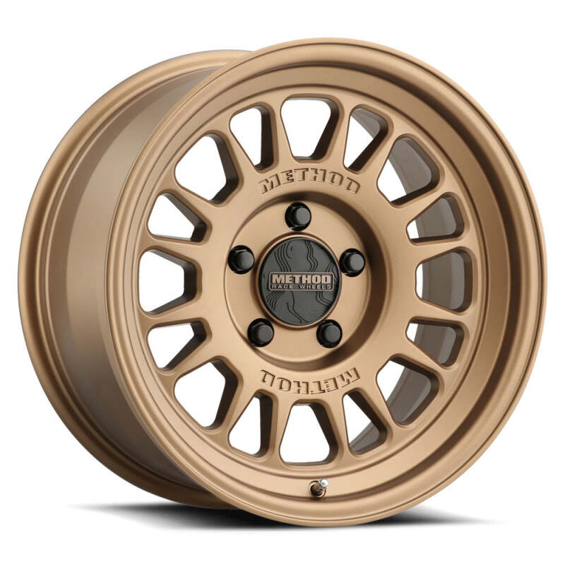 Method Wheels MR31878560925 FITS:Method MR318 17x8.5 +25mm Offset 6x5.5 106.25mm CB Method Bronze Wheels Cast