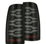AlphaRex 620006 FITS: 99-06 Chevrolet Silverado/99-06 GMC Sierra LUXX-Series LED Tail Lights Black Wiring Connectors