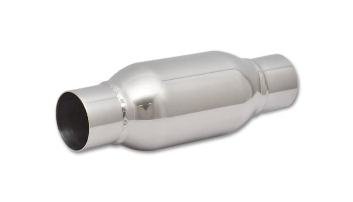 Vibrant 1792 FITS: SS Resonator (Standard Design) 2.5in inlet/outlet x 12in long Resonators