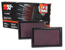 Load image into Gallery viewer, K&amp;N Engineering 33-2445 FITS:K&amp;N Replacement Air Filter 10-12 Jaguar XK/XKR 5.0L V8 Air Filters Drop In