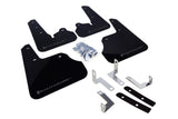 Rally Armor MF22-UR-BLK/GRY FITS: 12-16 Subaru Impreza 4D/5D Black UR Mud Flap w/Grey Logo Mud Flaps