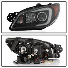 Load image into Gallery viewer, SPYDER 5083920 FITS: Subaru WRX 2006-2007 Projector Headlights Halogen Only Black PRO-YD-SWRX06-LBDRL-BK Headlights