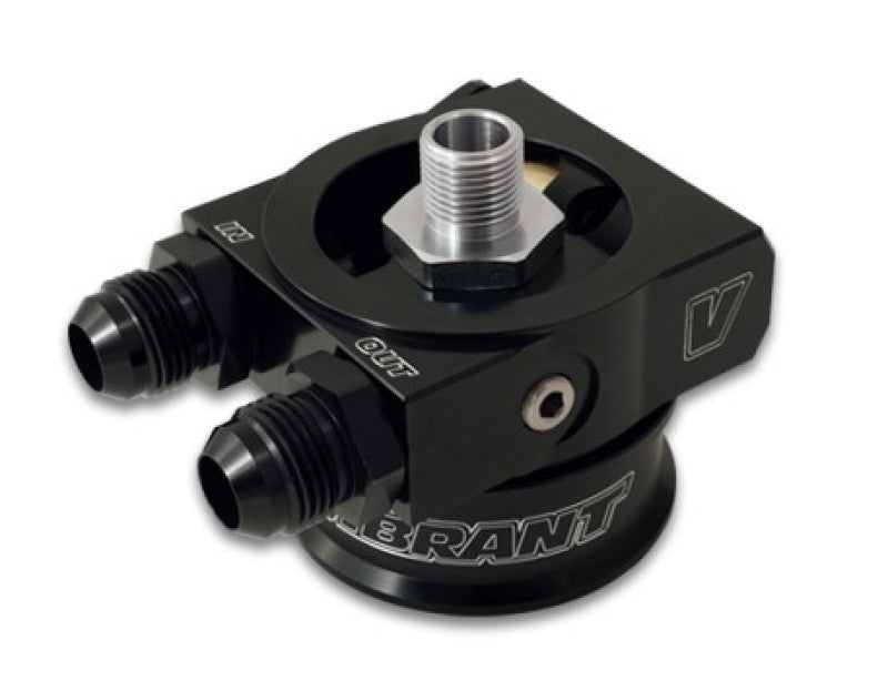 Vibrant 17060 FITS: Thermostatic Oil Cooler Sandwich Adapter w/Spacer Oil Line Kits