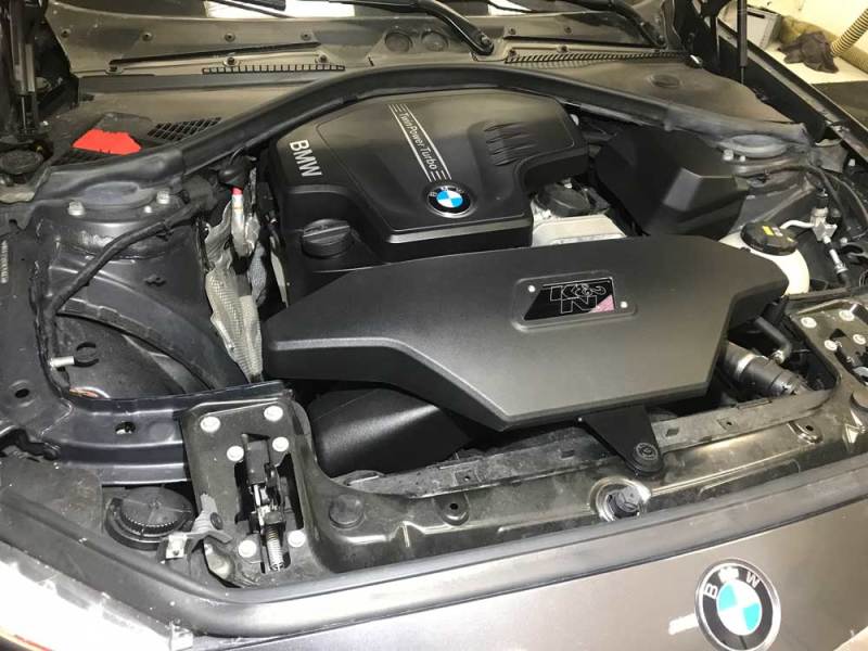 K&N Engineering 57S-2001 FITS:K&N BMW 2-3-4 Series N20 Engine Performance Air Intake System Cold Air Intakes