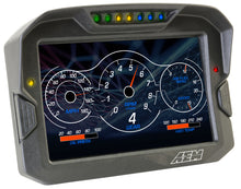 Load image into Gallery viewer, AEM 30-5700 FITS: CD-7 Non Logging Race Dash Carbon Fiber Digital Display (CAN Input Only) Gauges