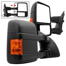 Load image into Gallery viewer, SPYDER 9935459 FITS:xTune Pair G2 Ford Superduty 99-07 Heated Amber Signal Telescoping Mirrors MIR-FDSD99S-G2-PW-AM-SET Side Mirrors
