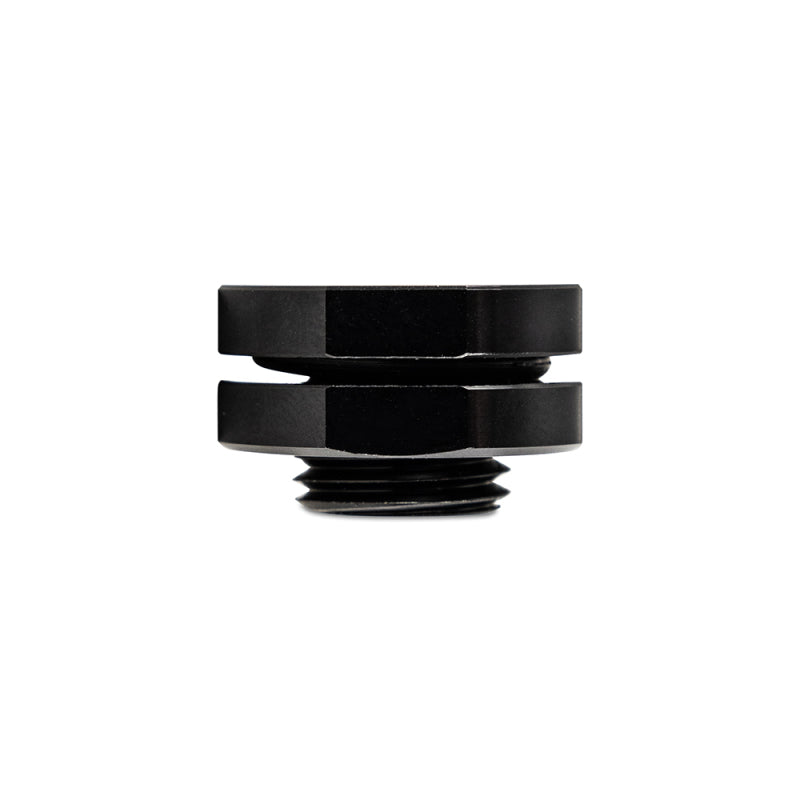 Mishimoto MMFT-NZL-18BK FITS: Fittings FITS: 1/8in NPT CNC-Machined Nozzle Mount Adapter Black Fittings