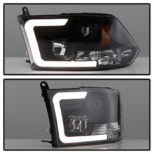 Load image into Gallery viewer, SPYDER 5084811 FITS: 09-16 Dodge Ram 1500 Version 2 Headlights Light Bar DRL Black PRO-YD-DR09V2-LBDRL-BK Headlights