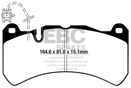 EBC DP42355R Brake Pads - Performance