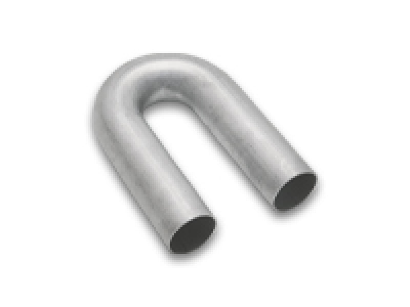 Vibrant 13824 FITS: 180 Degree Mandrel Bend 2in O.D x 3in CLR 18 Gauge Wall Thickness Steel Tubing