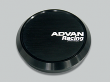 Load image into Gallery viewer, Advan Z9566 FITS: Flat 73mm Center Cap Black Wheel Center Caps