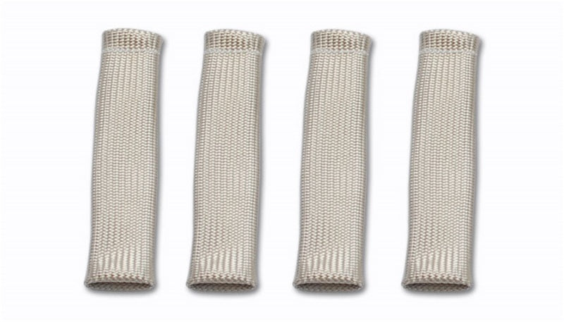 Vibrant 25890 FITS: 3/4in Dia Spark Plug Boot Insulator (4/Pack) Natural color Thermal Sleeves