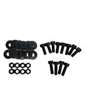 Load image into Gallery viewer, SPARCO 50002ZN FITS:Sparco Seat Hardware Spacer Kit Side Mount Black Zinc Seat Brackets &amp; Frames