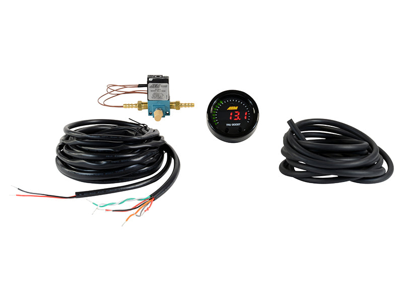AEM 30-0352 FITS: X-Series Tru-Boost Controller Gauge w/ Boost Control Solenoid 80PSIg Internal MAP Sensor Gauges