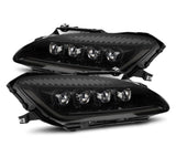 AlphaRex 880272 FITS: 99-09 Honda S2000 NOVA-Series Projector LED Headlights Alpha-Black Headlights