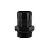 Mishimoto MMFT-16ORB-114BK FITS: Fittings FITS: -16ORB to 1 1/4in. Hose Barb Aluminum Fitting Black Fittings