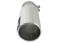 Load image into Gallery viewer, aFe 49T40501-P122 FITS: SATURN 4S 4in SS Intercooled Exhaust Tip Polished 4in In x 5in Out x 12in L Bolt-On Turbo Back