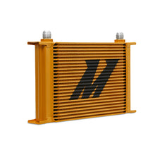 Load image into Gallery viewer, Mishimoto MMOC-25G FITS: Oil Coolers FITS: Universal 25-Row Oil Cooler Gold Oil Coolers