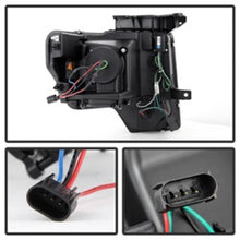 Load image into Gallery viewer, SPYDER 5077592 FITS: Ford F150 09-14 Projector Headlights Halogen Model- Light Bar DRL Blk PRO-YD-FF15009-LBDRL-BK Headlights