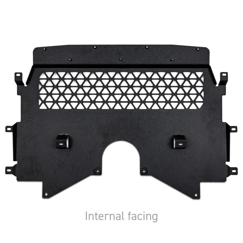 Mishimoto MMSD-G80-21WBK FITS: Skid Plates FITS: 2021+ BMW G80 M3 Skid Plate Engine Wrinkle Black Skid Plates
