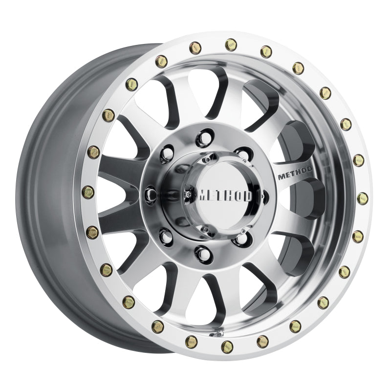 Method Wheels MR30478587300 FITS:Method MR304 Double Standard 17x8.5 0mm Offset 8x170 130.81mm CB Machined/Clear Coat Wheel Wheels Cast