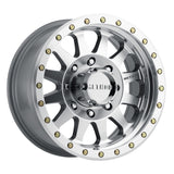 Method Wheels MR30478580300 FITS:Method MR304 Double Standard 17x8.5 0mm Offset 8x6.5 130.81mm CB Machined/Clear Coat Wheel Wheels Cast