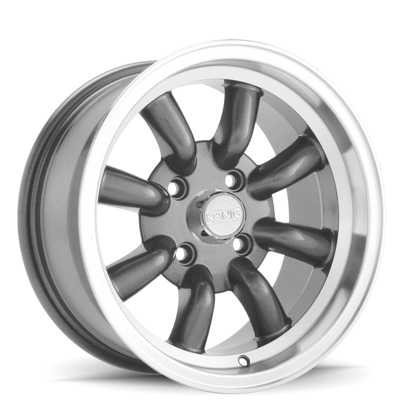 Konig RW76114006 FITS: Rewind 16x7 4x114.3 ET0 Graphite Wheels Cast