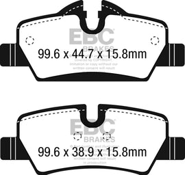 EBC UD1800 FITS: 14+ Mini Hardtop 1.5 Turbo Cooper Ultimax2 Rear Brake Pads Brake Pads OE