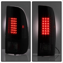 Load image into Gallery viewer, SPYDER 5078179 FITS: Ford F150 side 97-03/F250 Super Duty 99-07 LED Tail Lights Blk Smke ALT-YD-FF15097-LED-BSM Tail Lights