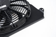 Load image into Gallery viewer, CSF 2858FB FITS: 92-00 Honda Civic All-Aluminum Fan Shroud w/12in SPAL Fan Black Finish Radiators