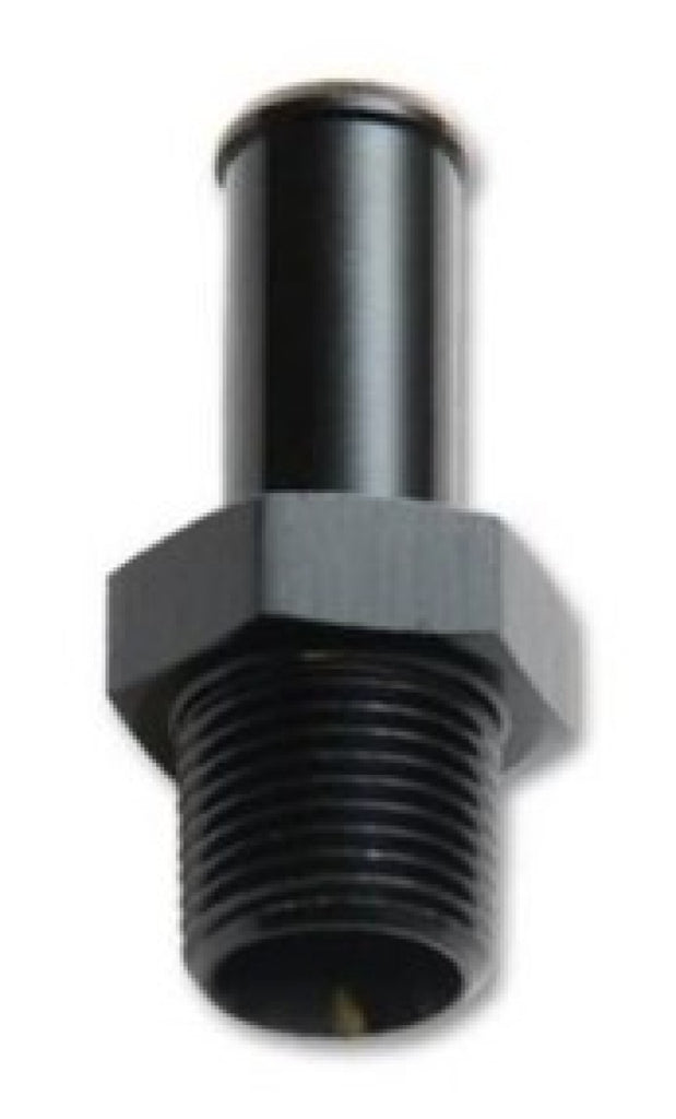 Vibrant 11642F FITS: 1/16in NPT to 1/4in Barb Straight Fitting Aluminum Fittings