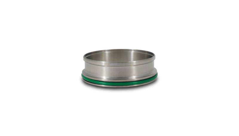 Vibrant 12585 FITS: HD Clamp Titanium Weld Ferrules for 2.50in O.D. Tubing Flanges