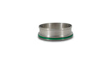 Vibrant 12585 FITS: HD Clamp Titanium Weld Ferrules for 2.50in O.D. Tubing Flanges