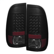 Load image into Gallery viewer, SPYDER 9027642 FITS:xTune Ford F250/350/450/550 Super Duty 99-07 LED Tail Lights Black Smoke ALT-JH-FF15097-LED-BKSM Tail Lights