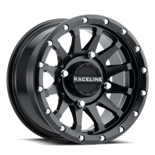 Load image into Gallery viewer, Raceline A95B-47056+10 FITS: A95B Trophy 14x7in / 4x156 BP / 10mm Offset / 132.5mm Bore Satin Black Wheel Wheels Cast