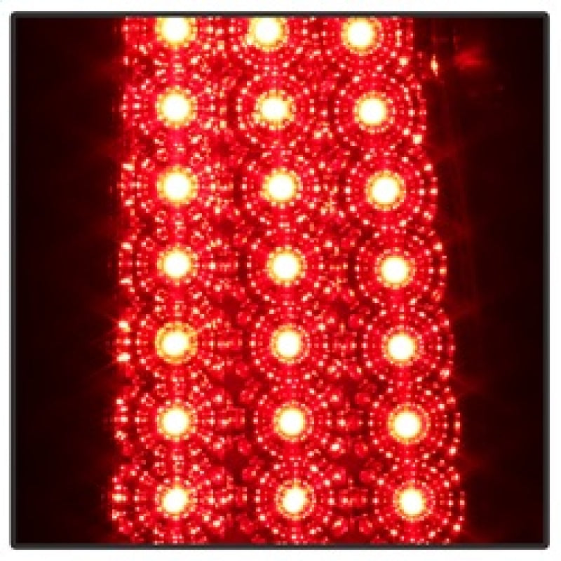 SPYDER 5008787 FITS:xTune Chevy Silverado 1500/2500/3500 03-06 LED Tail Lights Red Clear ALT-ON-CS03-LED-RC Tail Lights