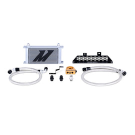 Mishimoto MMOC-FOST-13T FITS: Oil Coolers FITS: 13+ Ford Focus ST Thermostatic Oil Cooler Kit Silver Oil Coolers