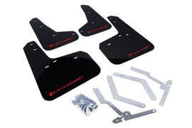Rally Armor MF27-UR-BLK/RD FITS: 12-19 Ford Focus ST / 16-19 RS Black Mud Flap w/Red Logo Mud Flaps