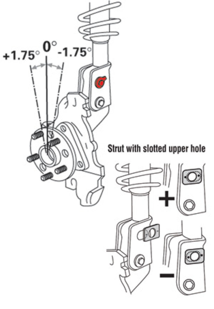 SPC Performance 81280 FITS: EZ Cam XR Bolts (Pair) (Replaces 16mm Bolts) Alignment Kits