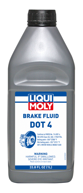 LIQUI MOLY 22078 FITS: 1L Brake Fluid DOT 4 Brake Fluid