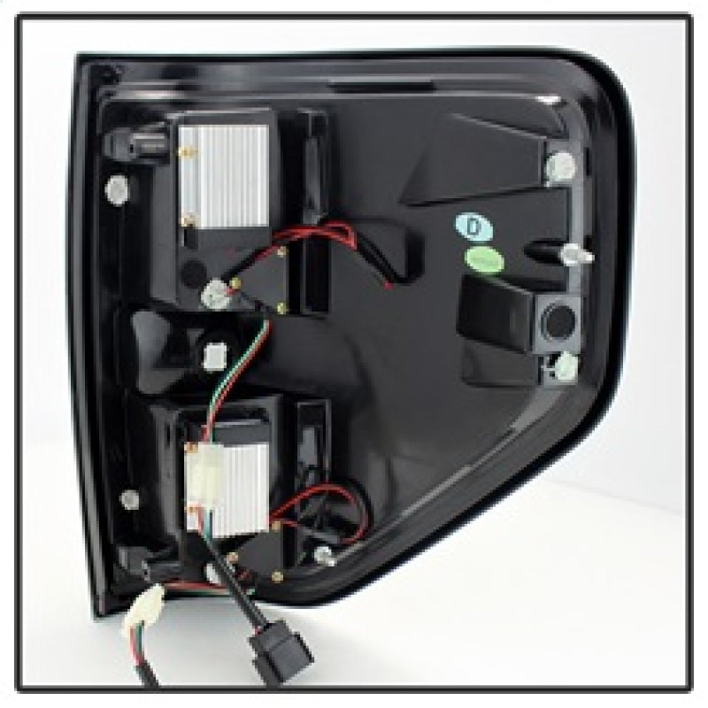 SPYDER 5008374 FITS: Ford F150 09-14 LED Tail Lights Black ALT-YD-FF15009-LED-BK Tail Lights