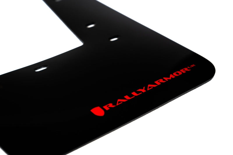 Rally Armor MF89-UR-BLK-RD FITS: 23-25 Toyota GR Corolla Black UR Mud Flap w/Red Logo Mud Flaps