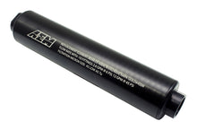 Load image into Gallery viewer, AEM 25-201BK FITS: Universal High Flow -10 AN Inline Black Fuel Filter Fuel Filters